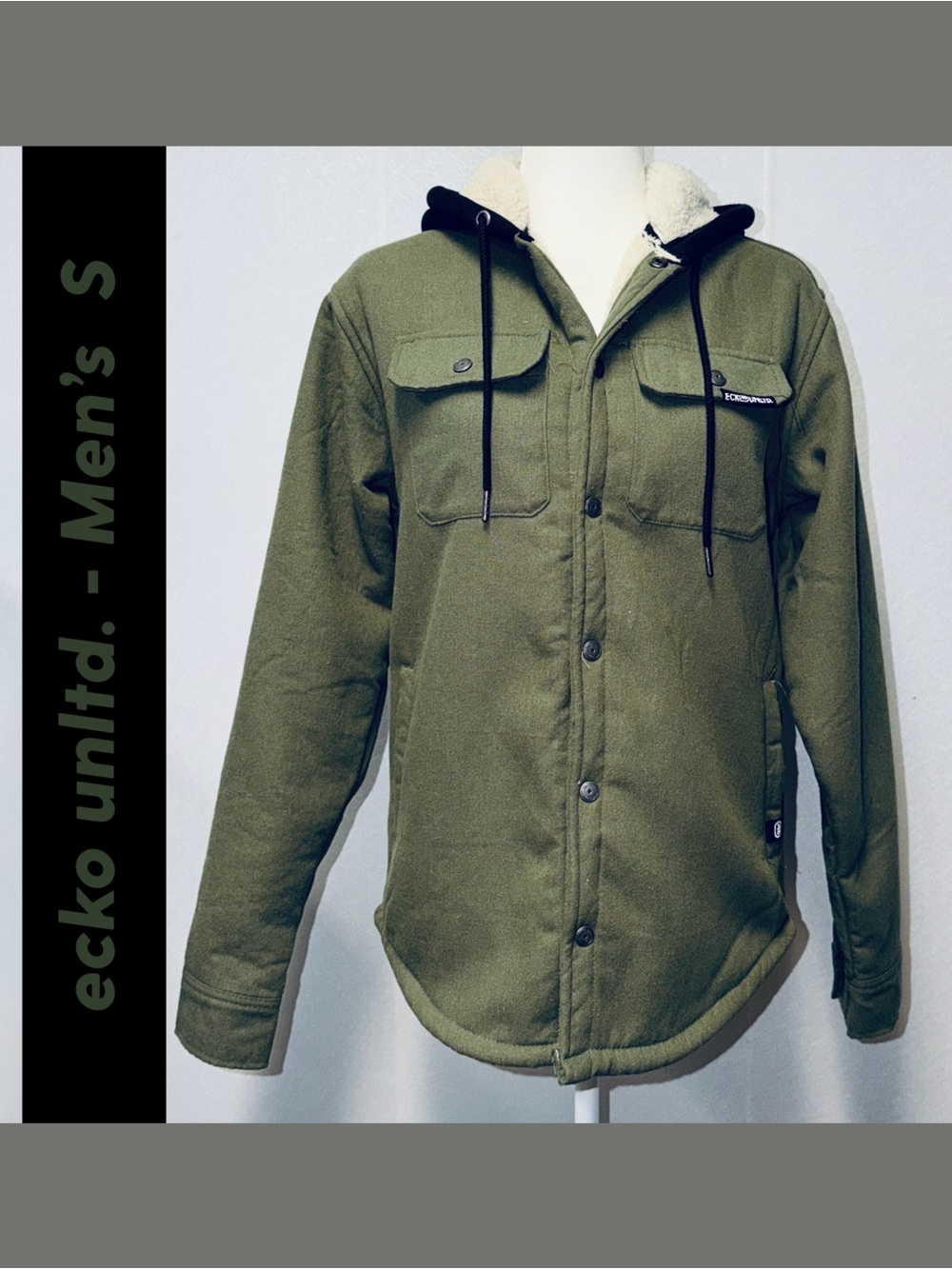New Ecko UnItd Hooded Shacket - Men’s S